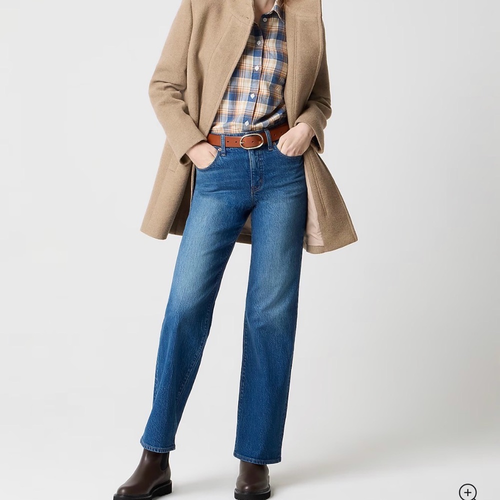 Classic J Crew Tan City Coat
